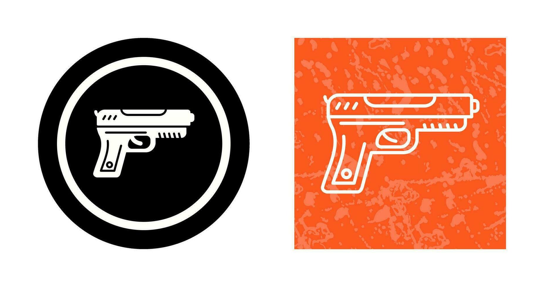 icono de vector de pistola