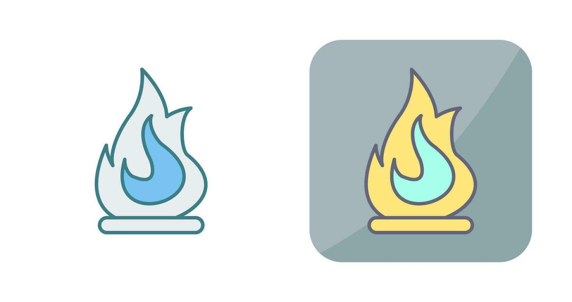 icono de vector de fuego