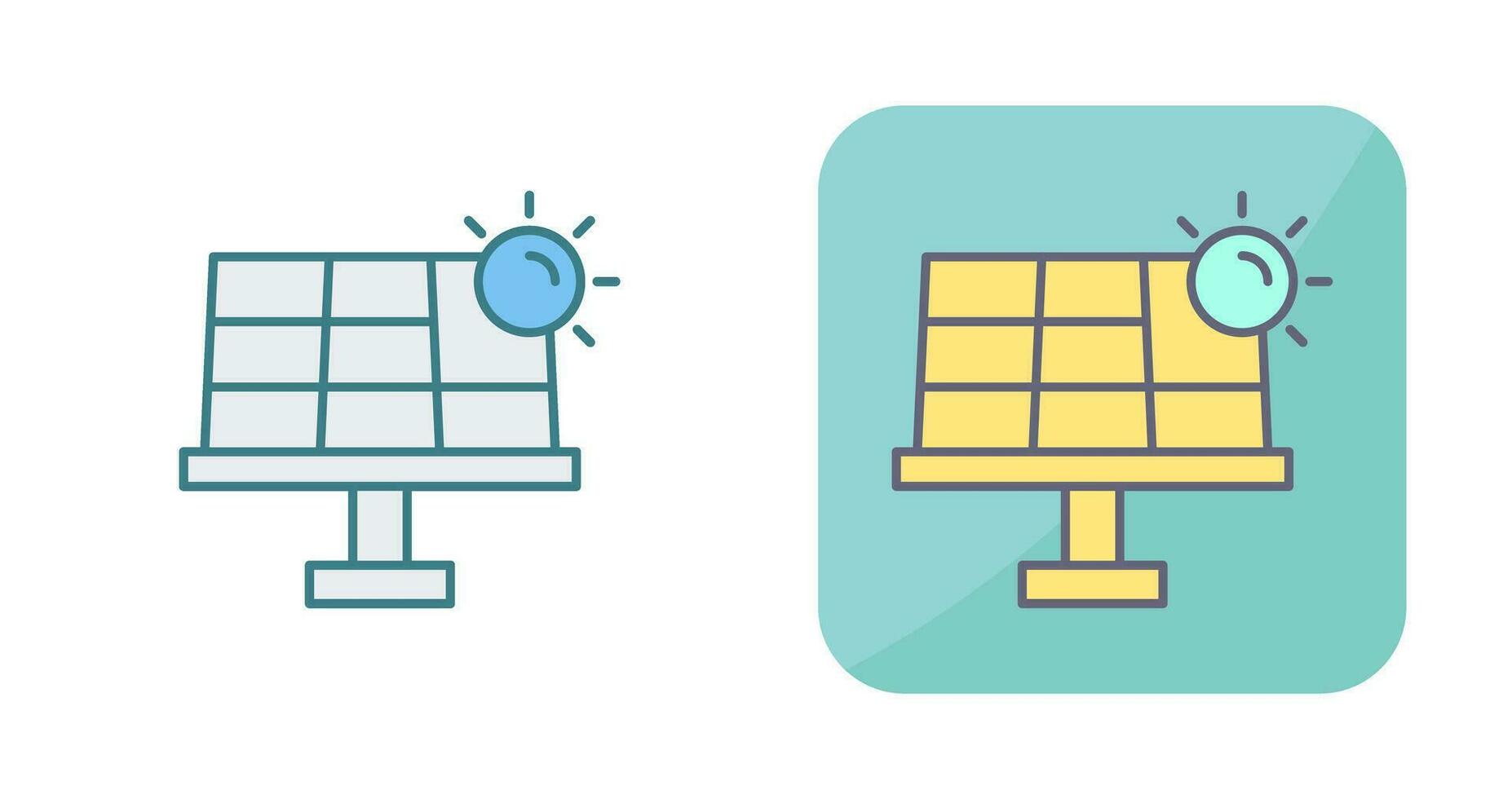 Solar Energy Vector Icon