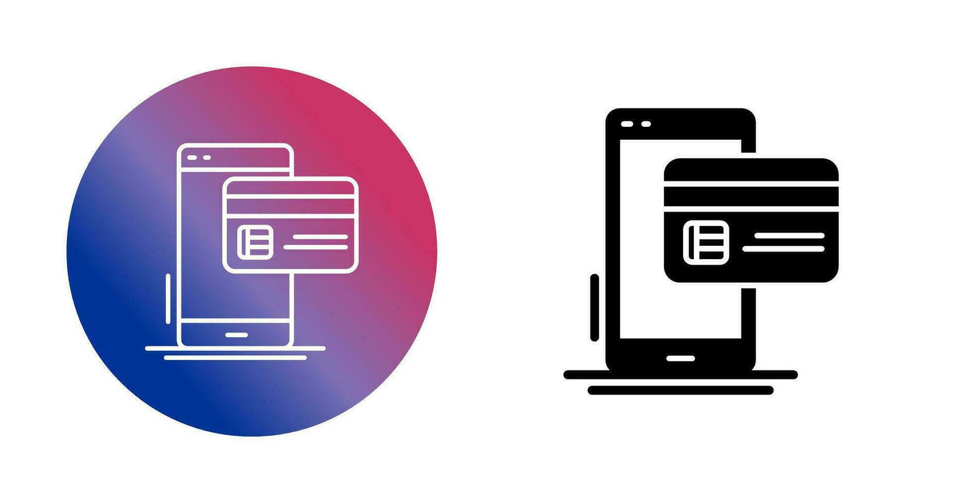 Cashless Payment Vector Icon
