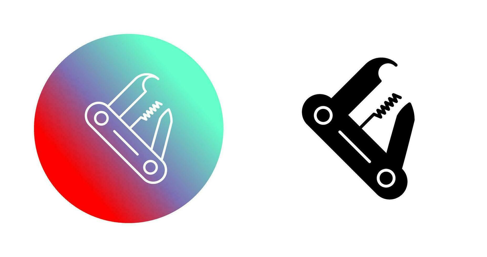 Swiss Army Knife Vector Icon