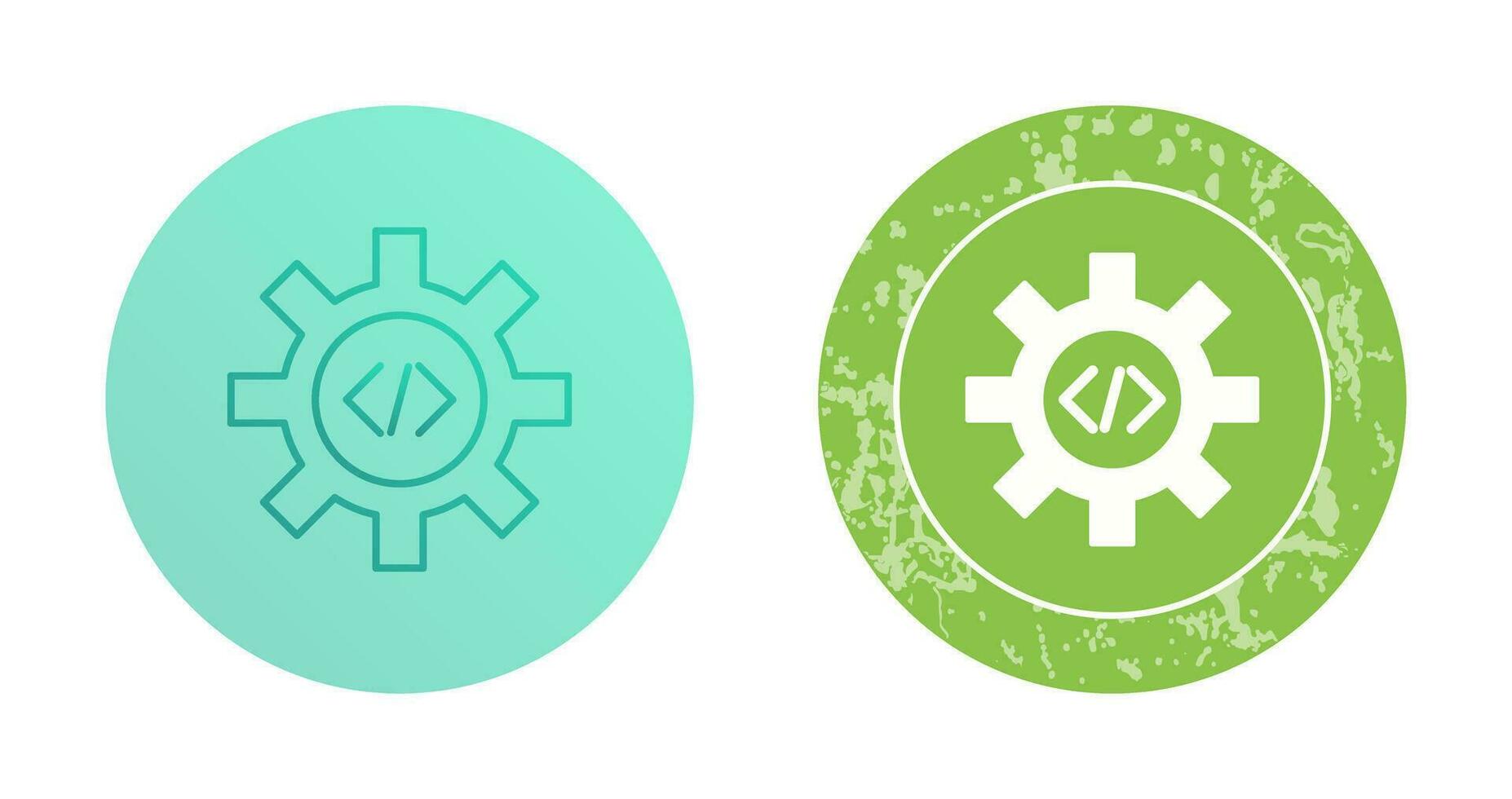 Unique Code Optimization Vector Icon