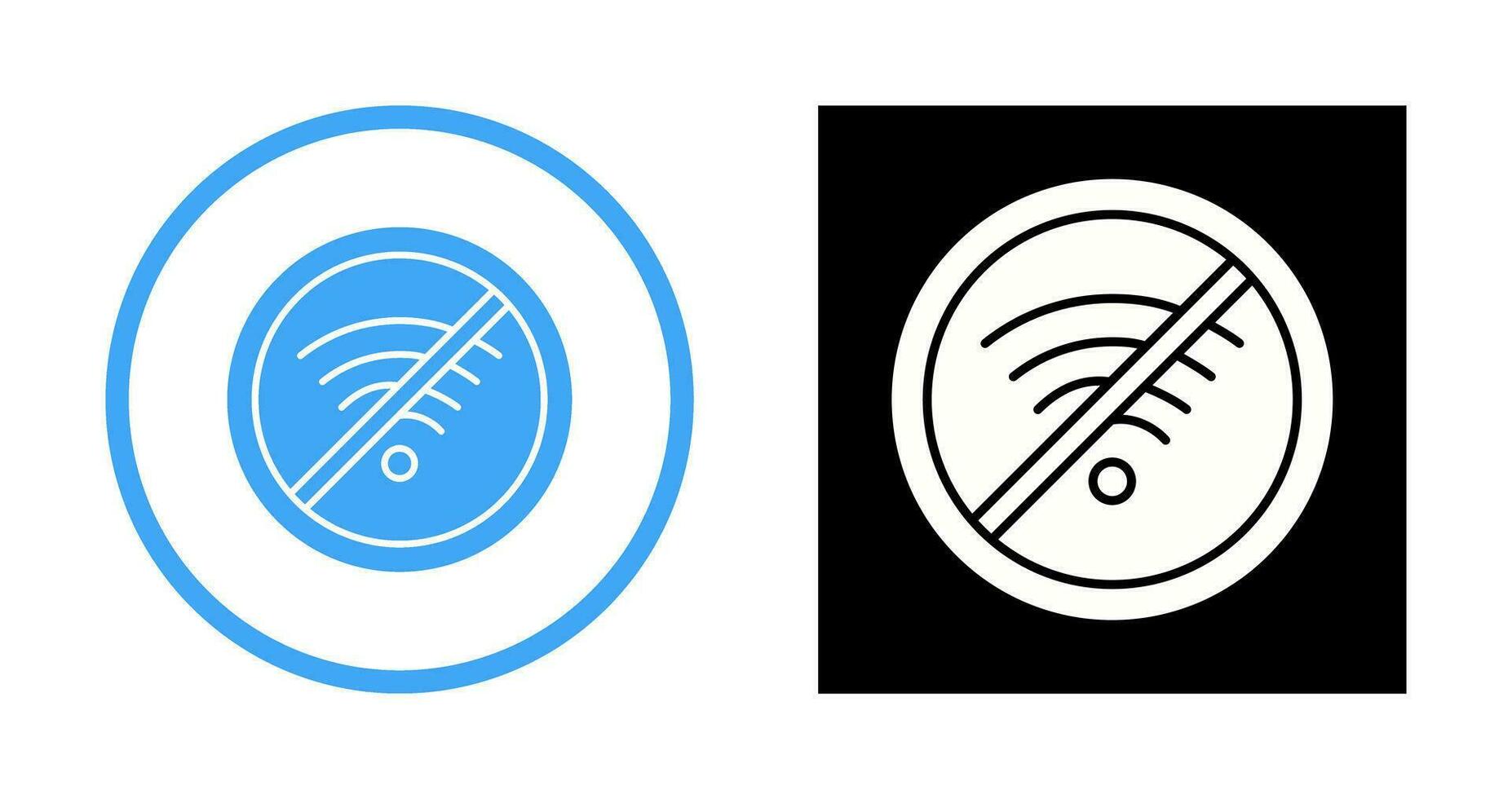 No Wifi Vector Icon