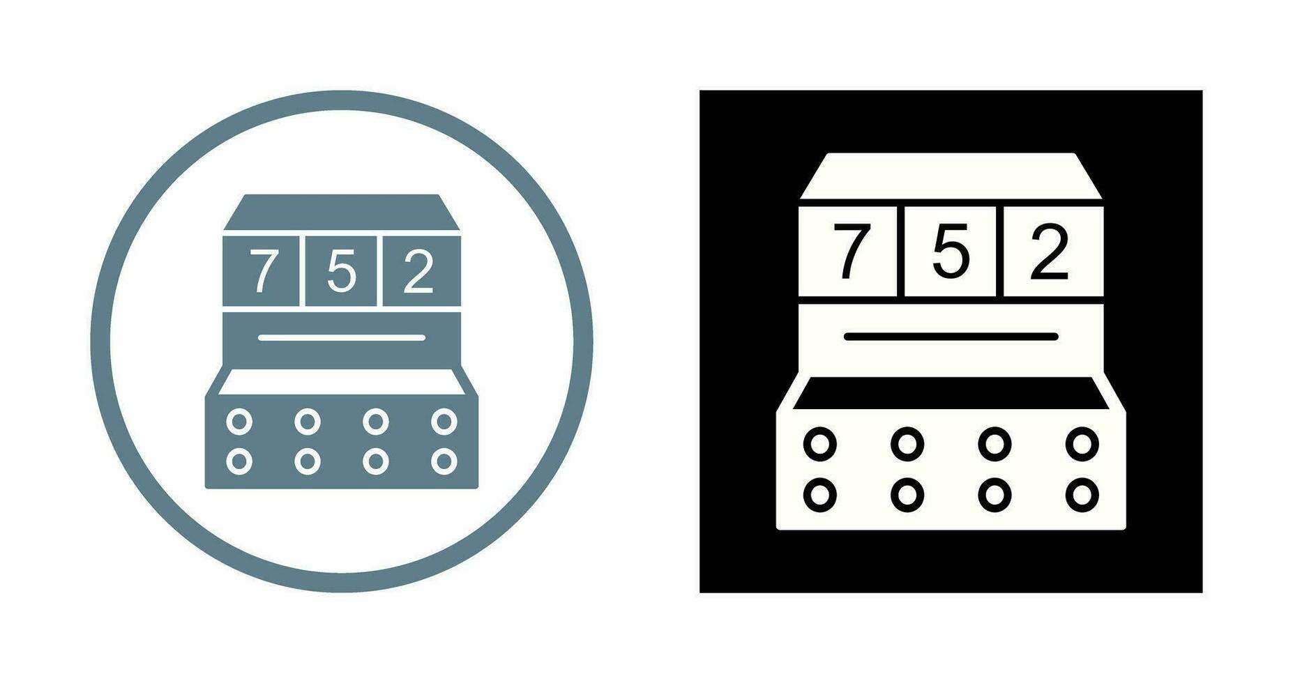 Slot Machine Vector Icon