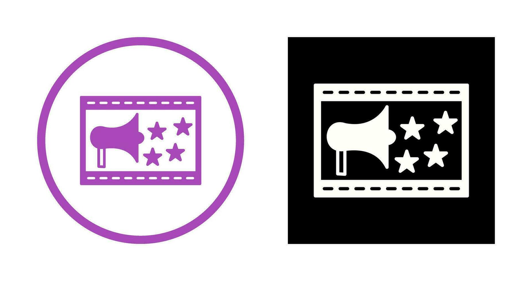 Unique Website Promotion Vector Icon
