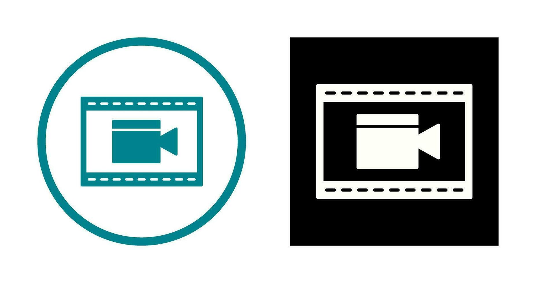 Unique Video and Animation Vector Icon