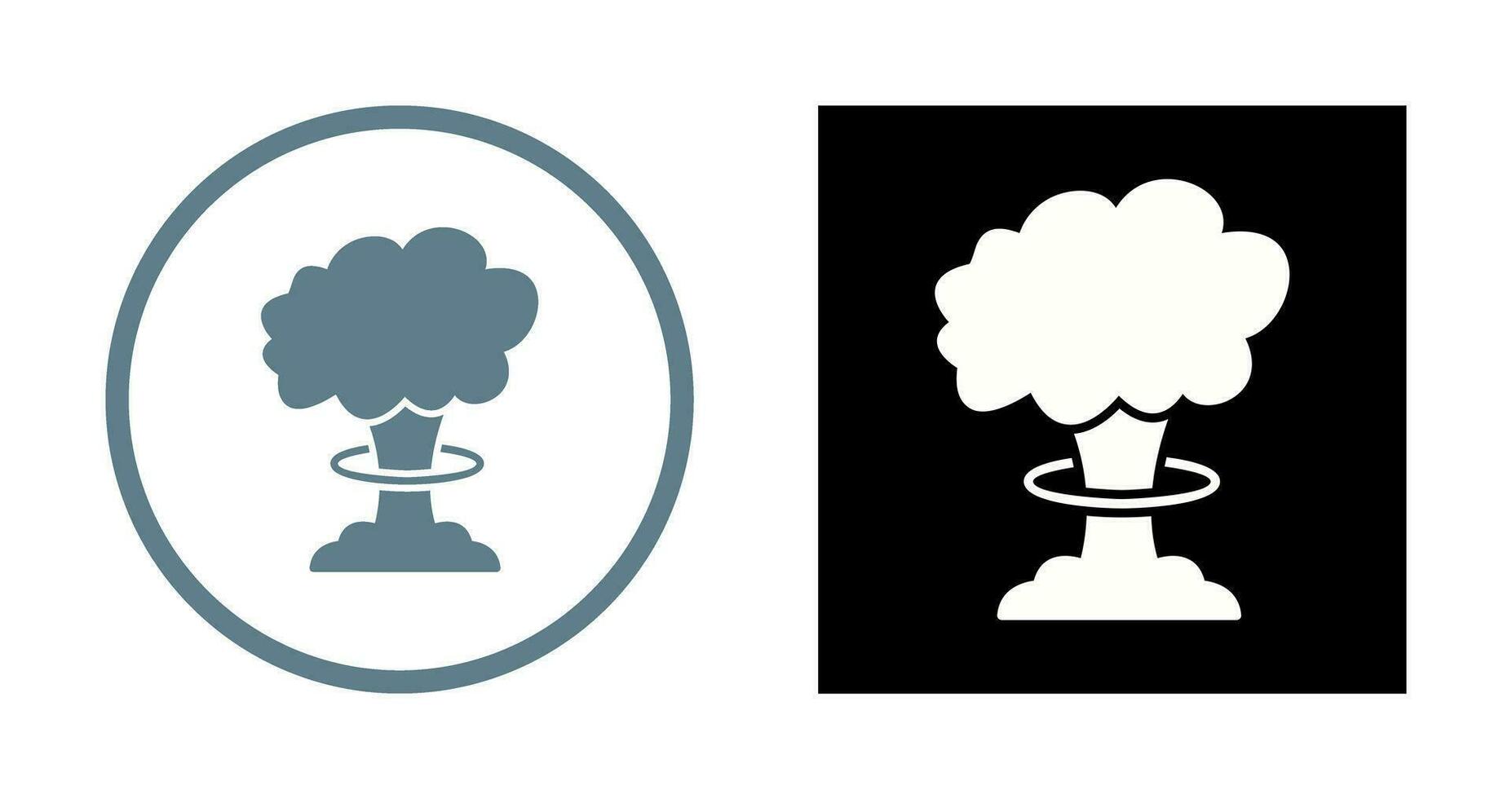Unique Bomb Blast Vector Icon