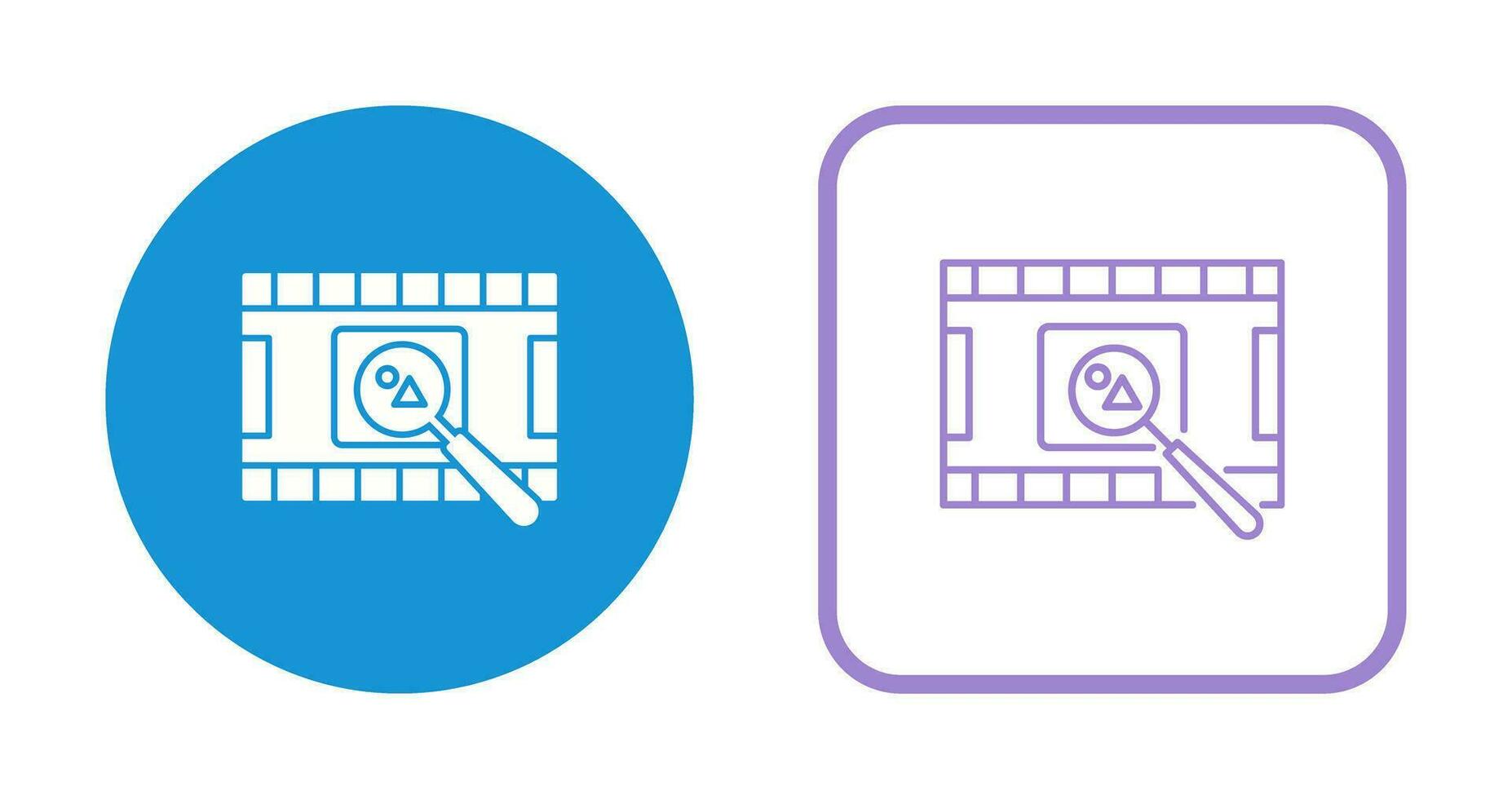 Unique Find Picture Vector Icon