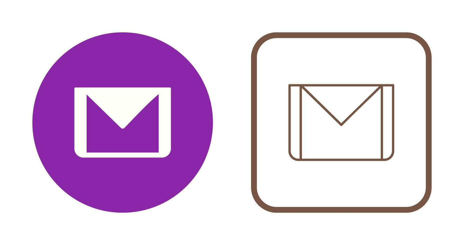 Unique Email Vector Icon