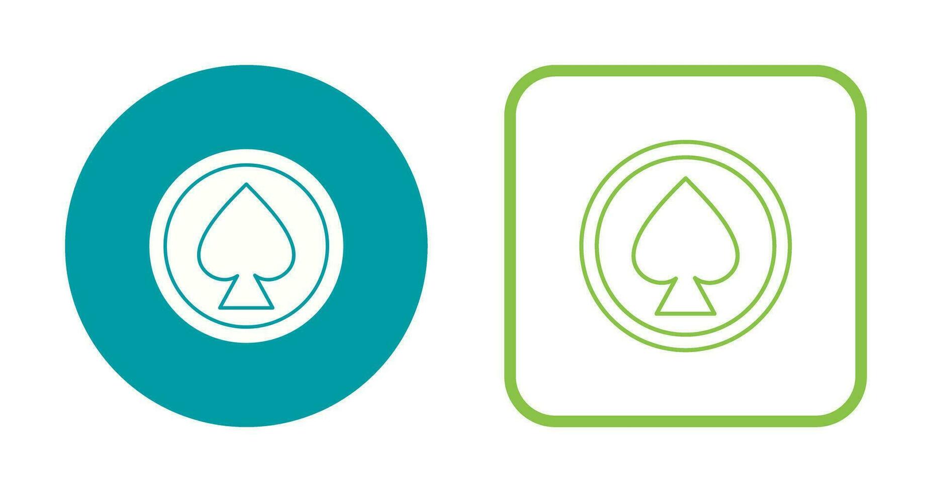 Unique Spade Vector Icon