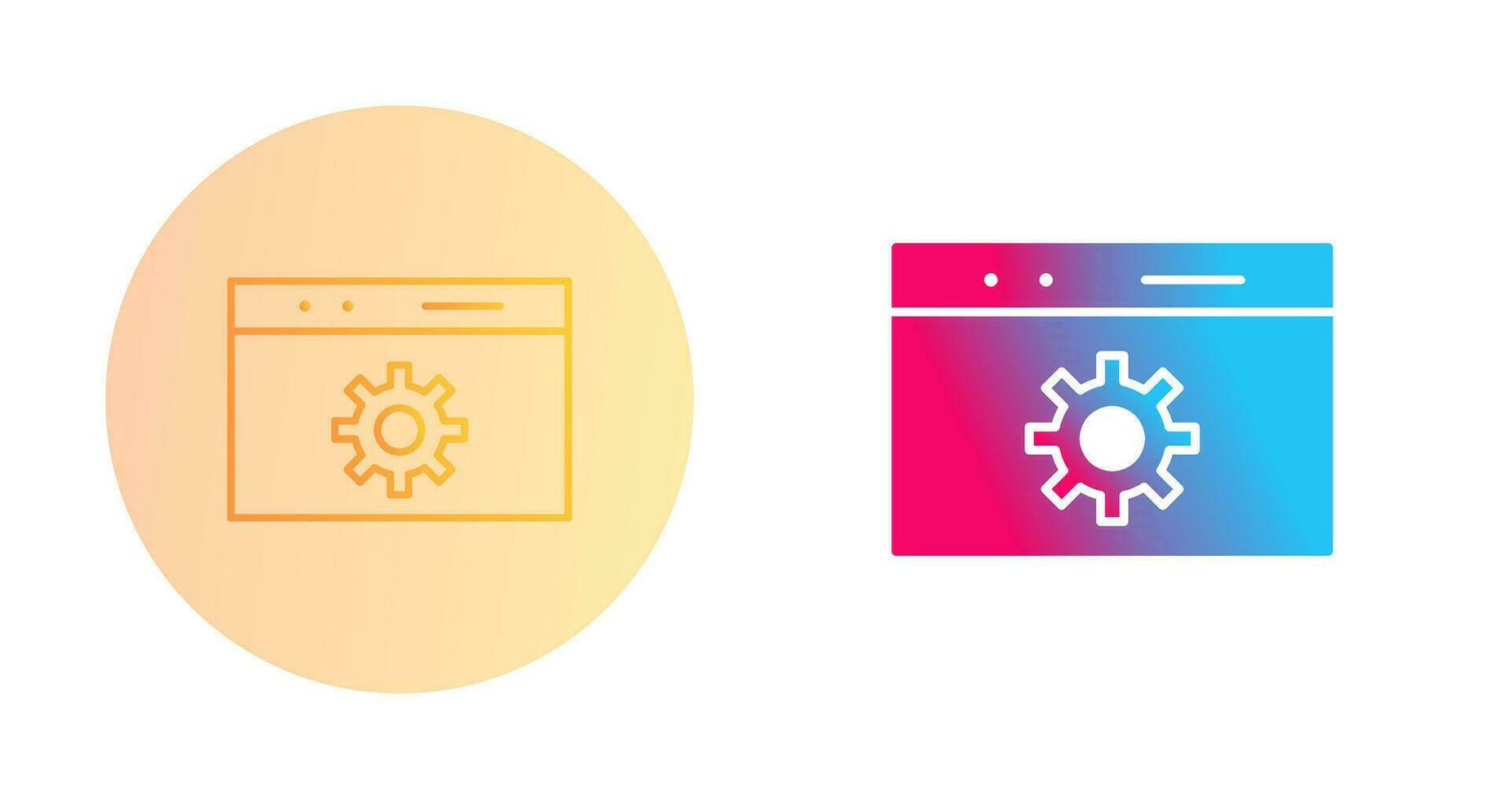Unique Web Optimization Vector Icon