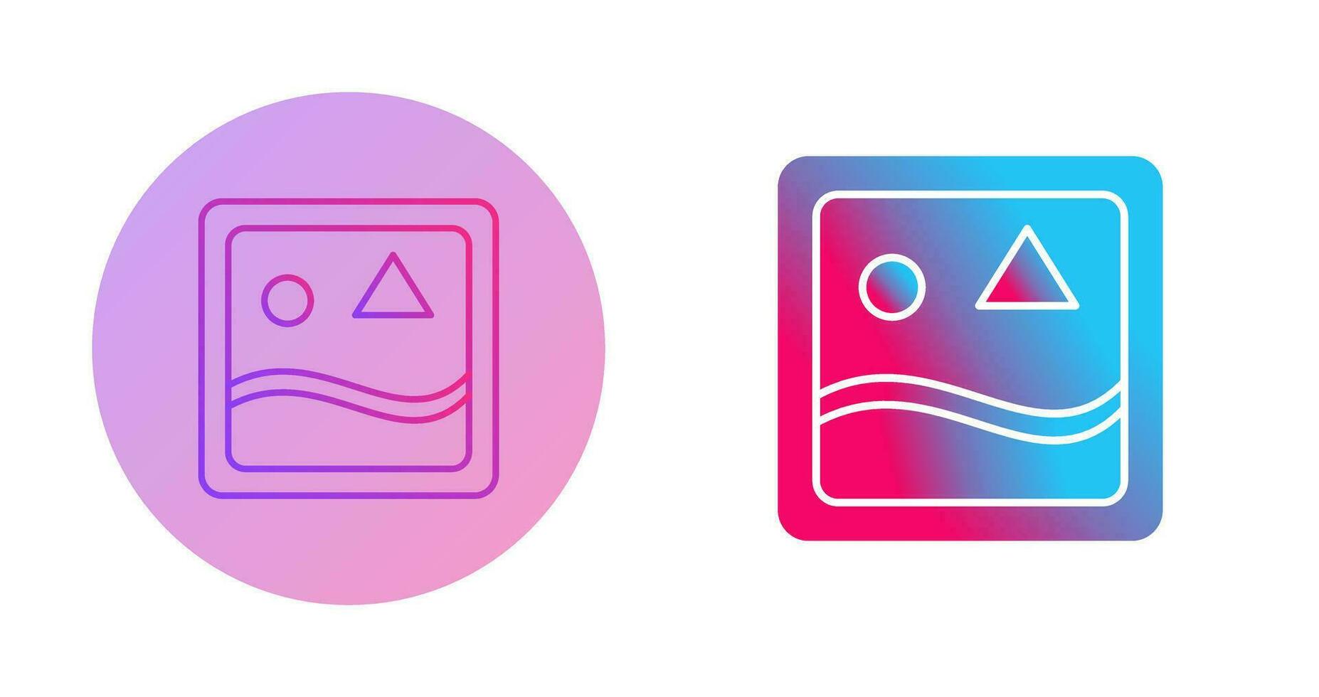 Unique Images Vector Icon
