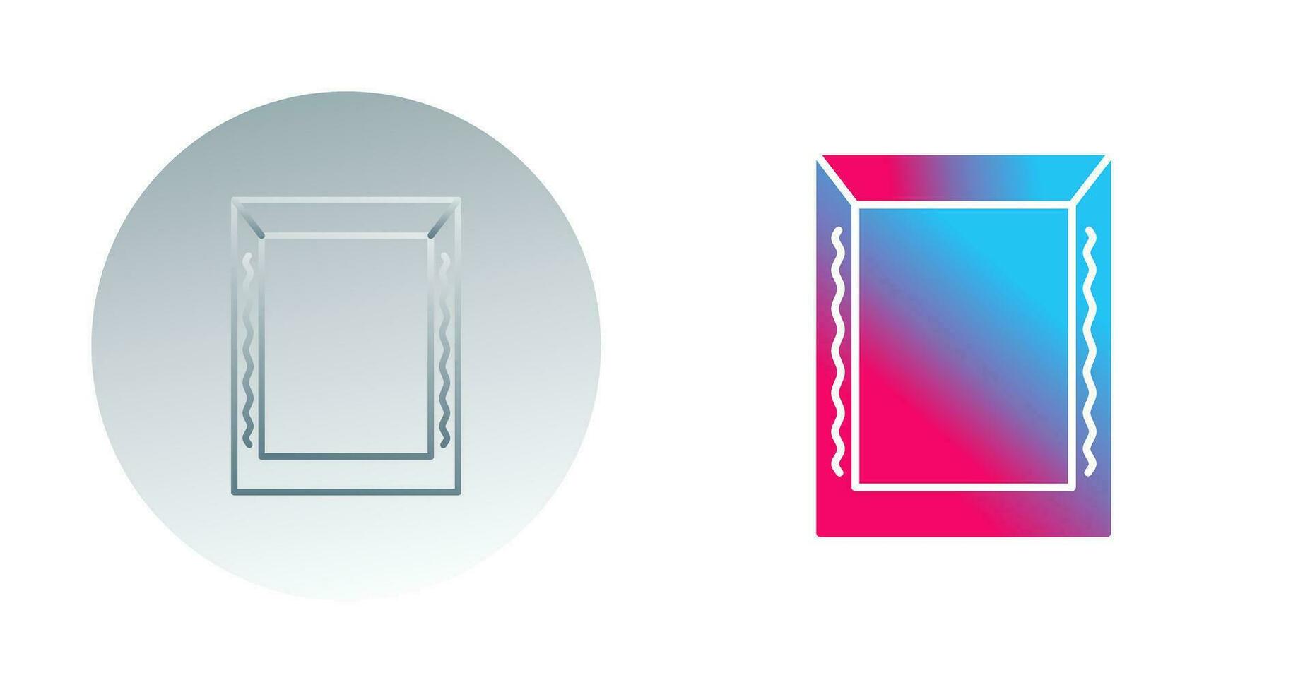 Unique Frame Vector Icon