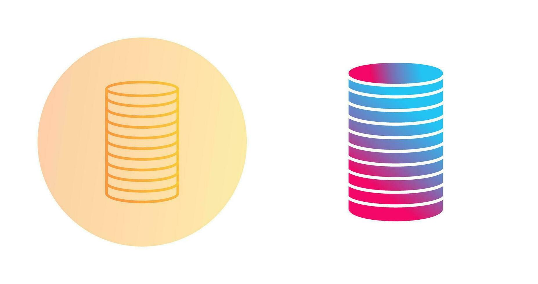 Stack of Coins Vector Icon