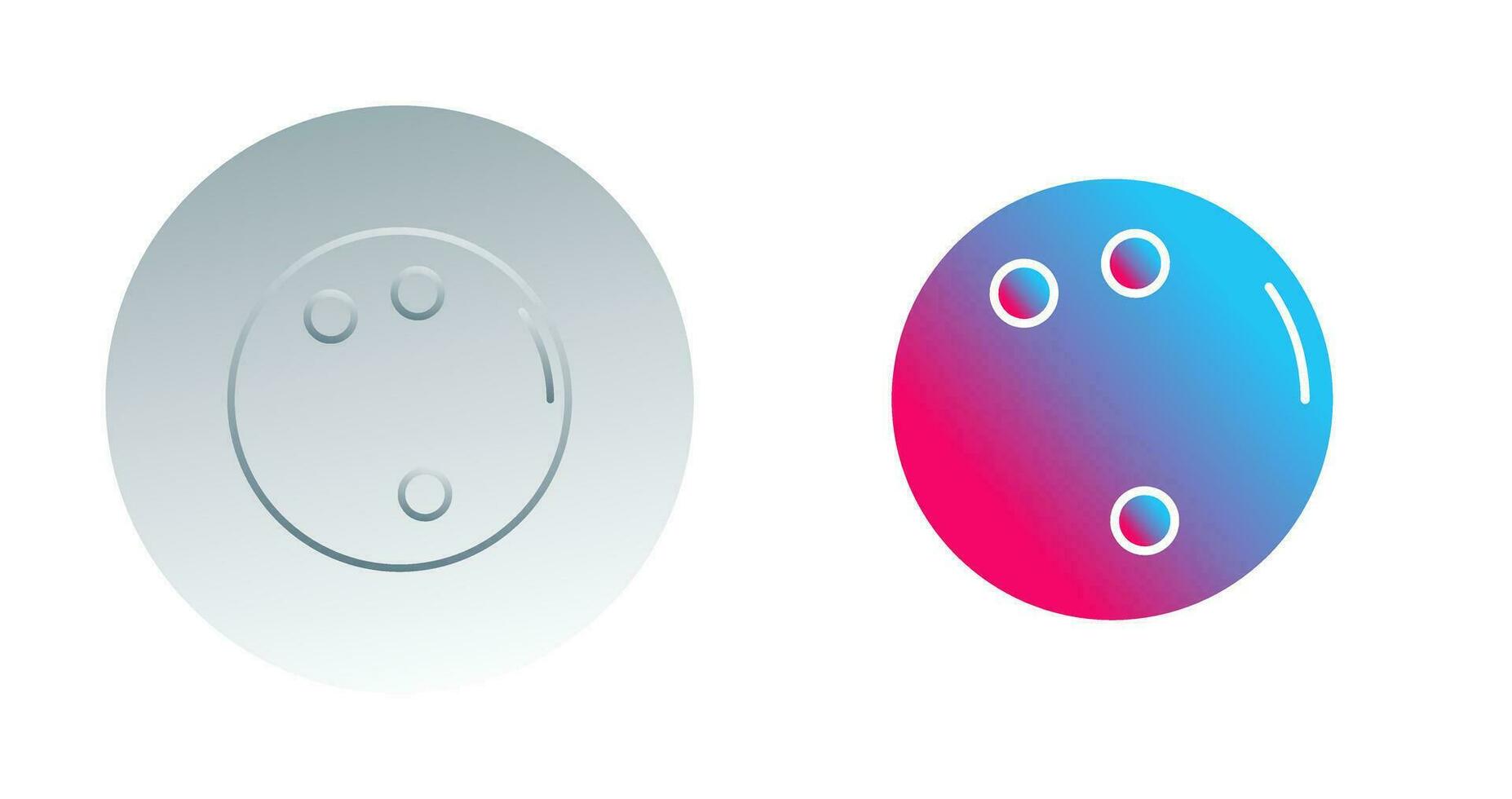 Bowling Ball Vector Icon