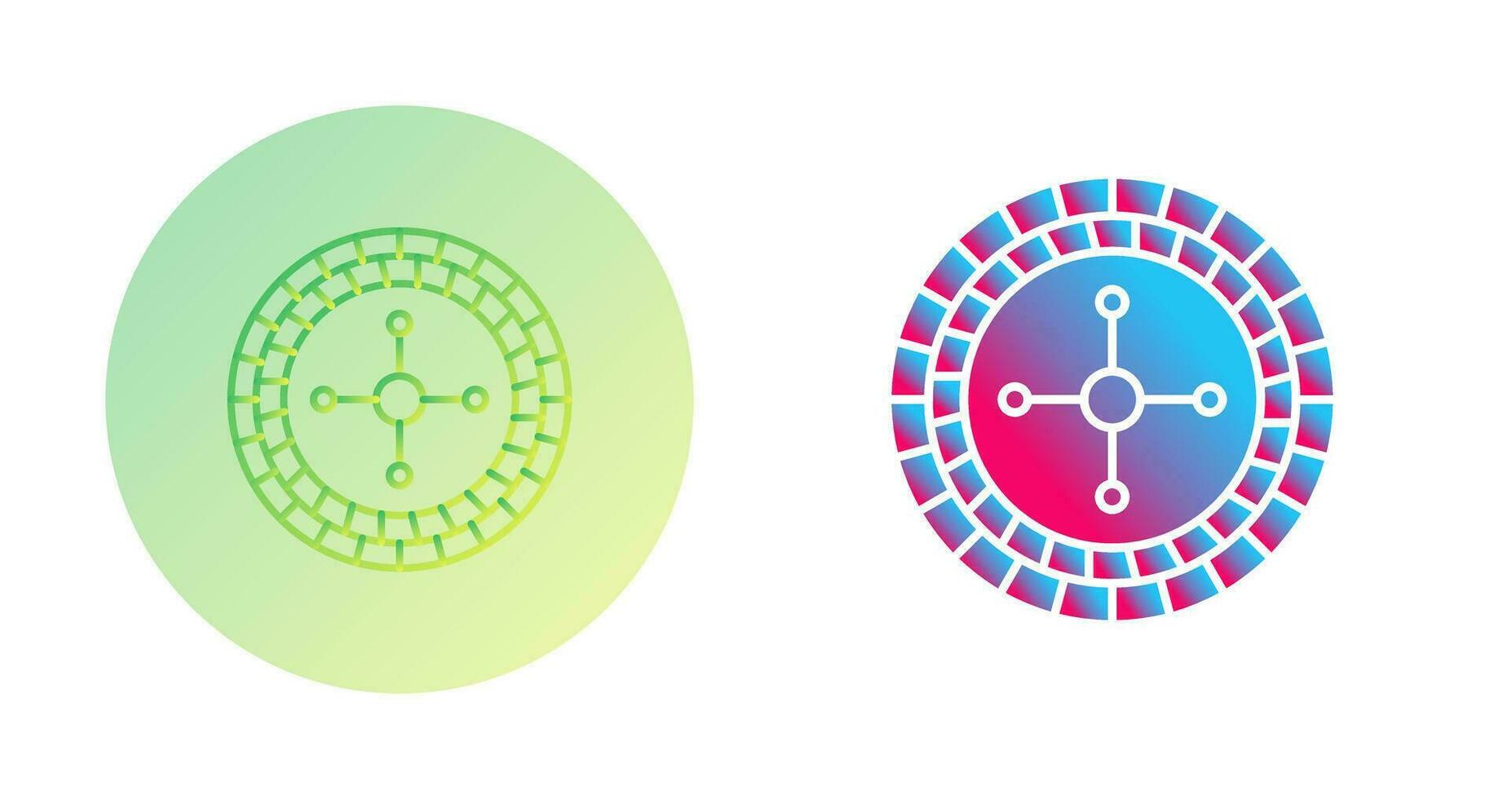 Roulette Vector Icon