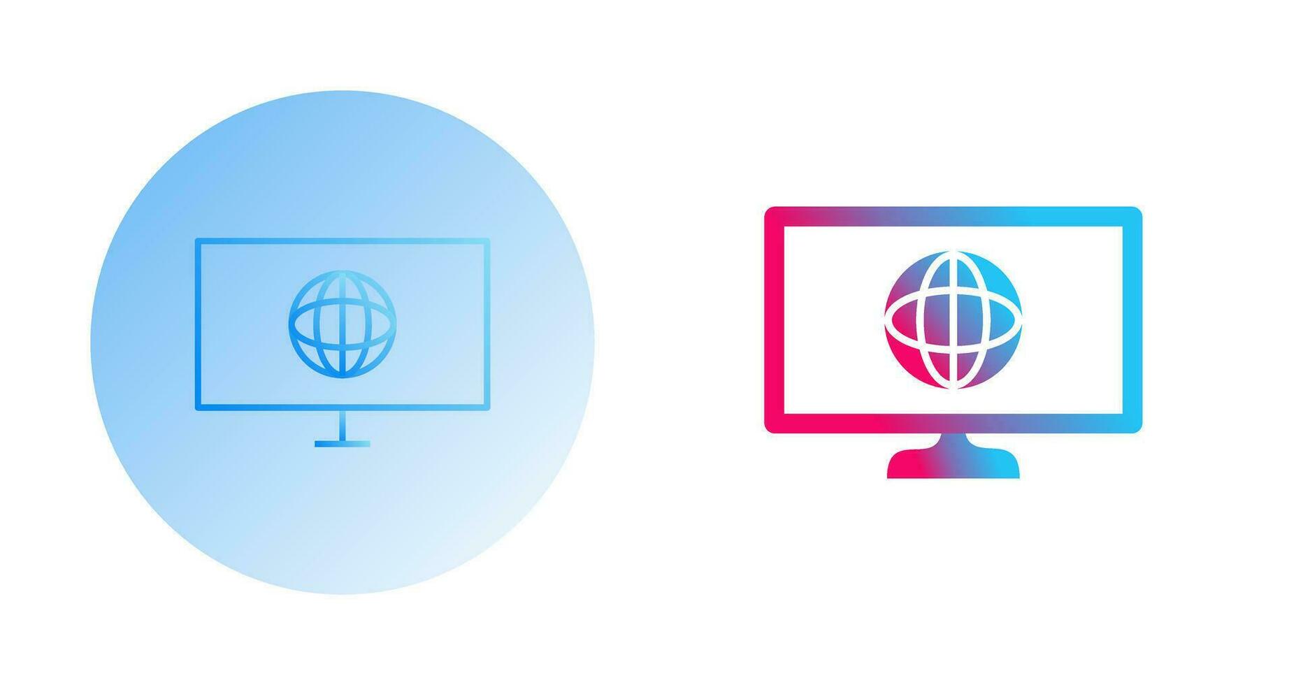 Unique Intranet Vector Icon