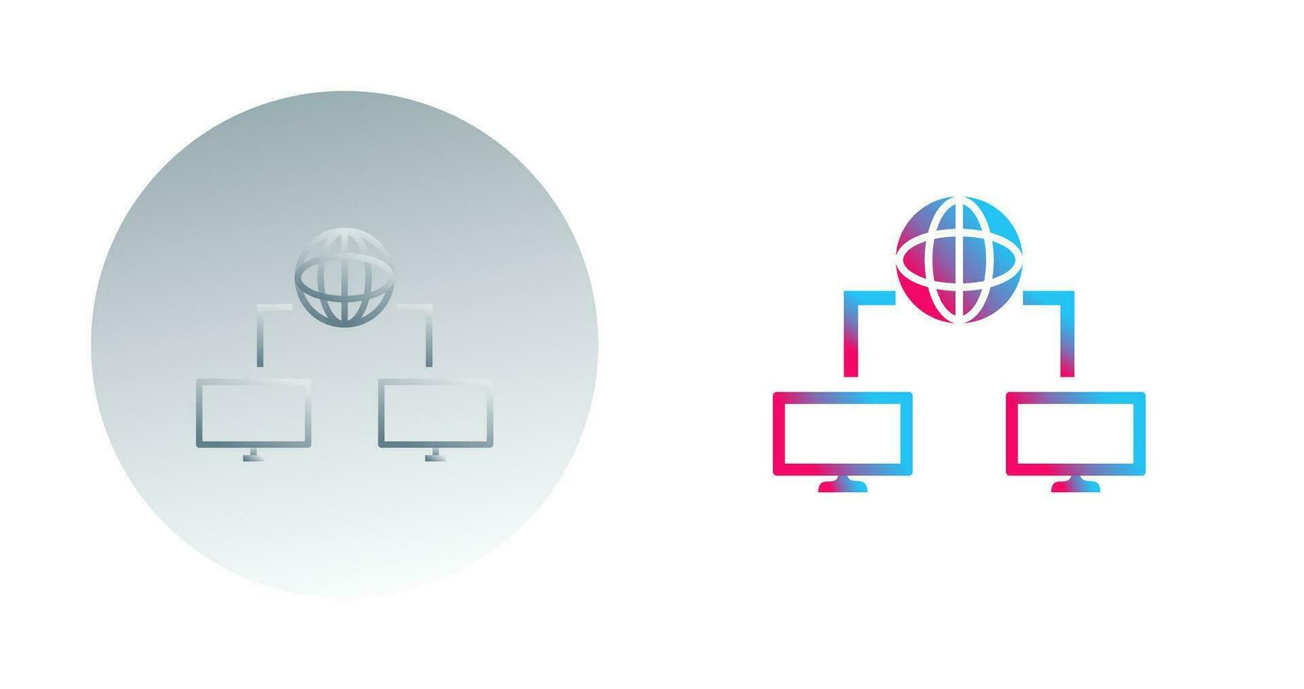 Unique Internet Connectivity Vector Icon