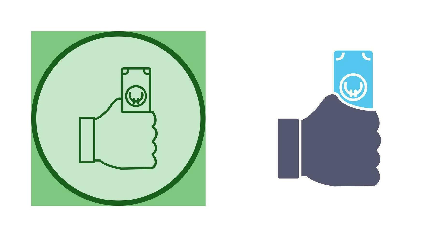 Unique Cash Vector Icon