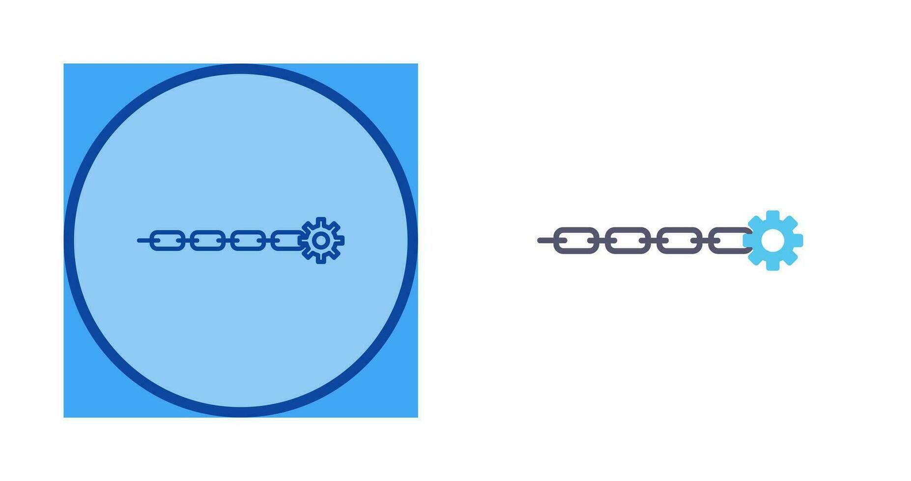 Unique Link Sales Vector Icon