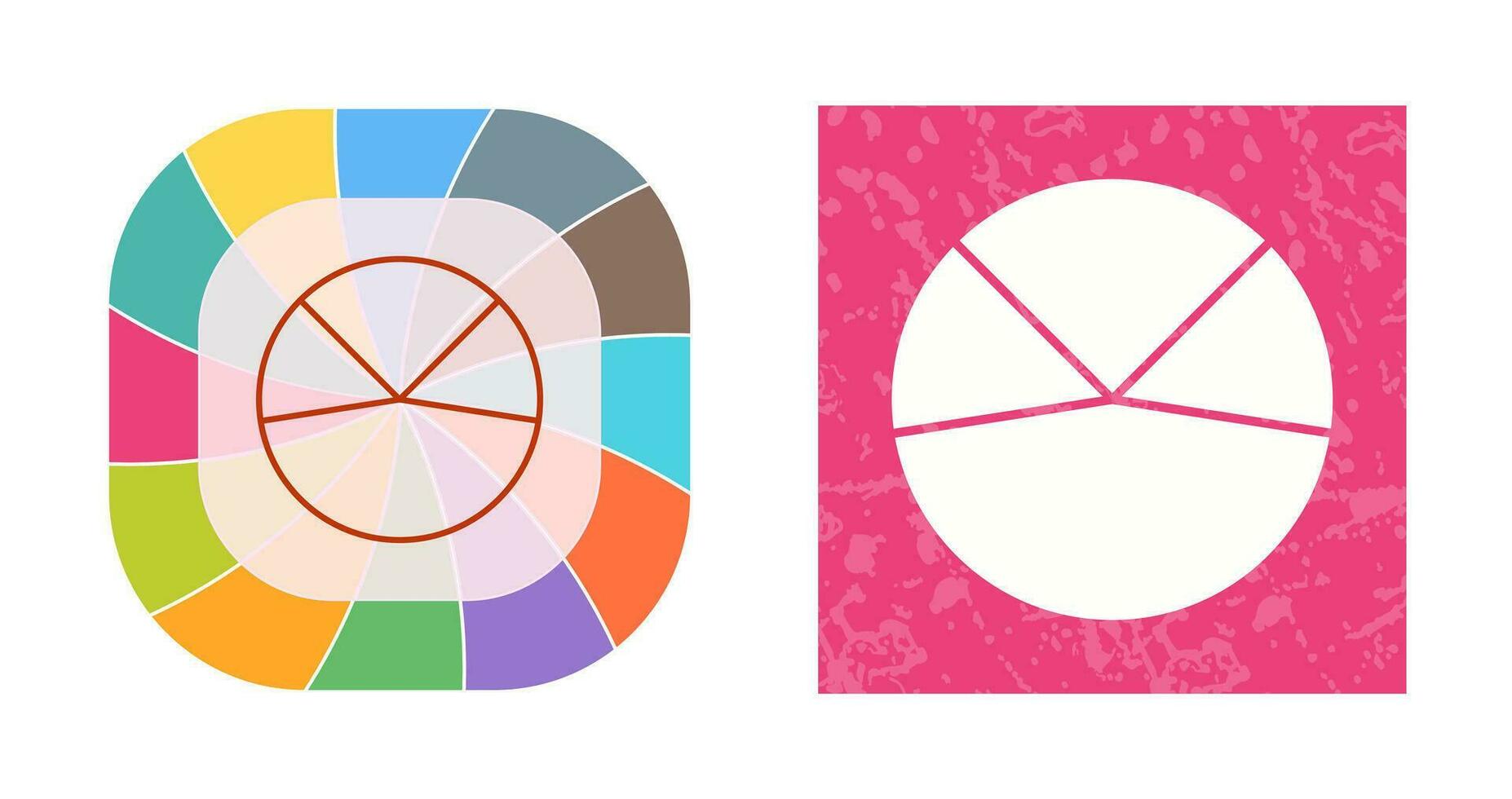 Pie Chart Analysis Vector Icon