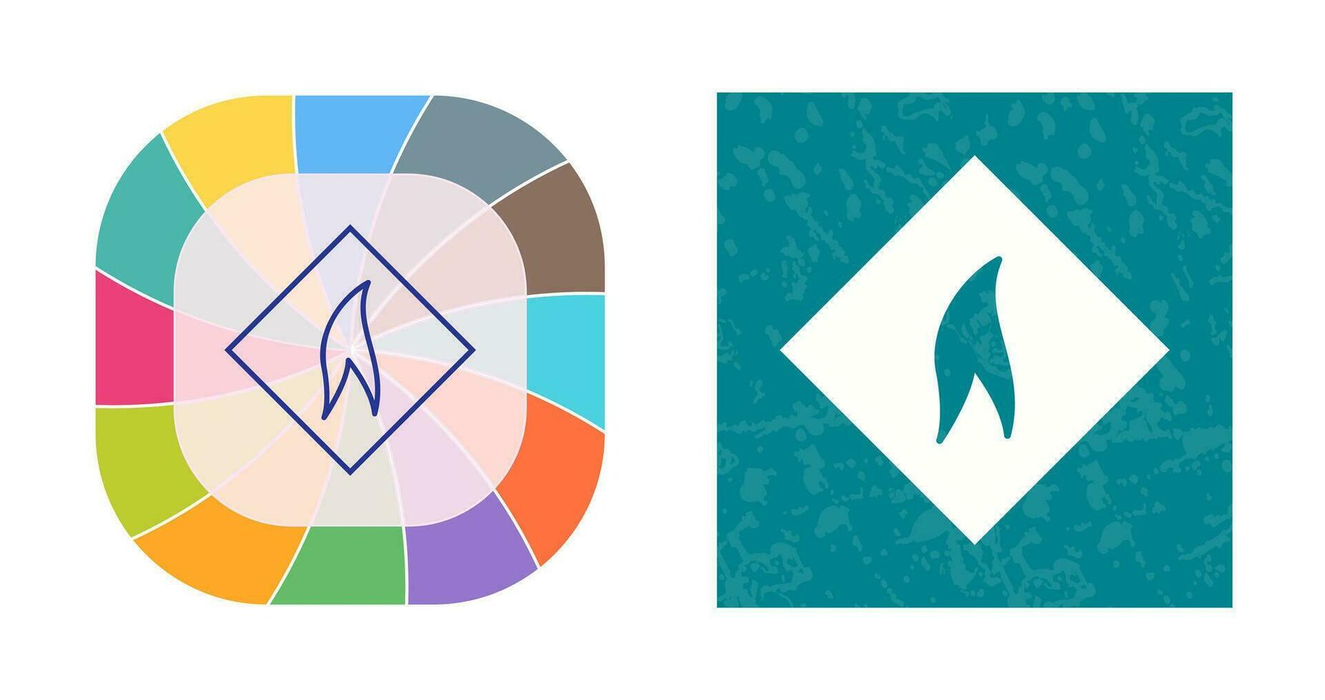 Flammable Material Vector Icon