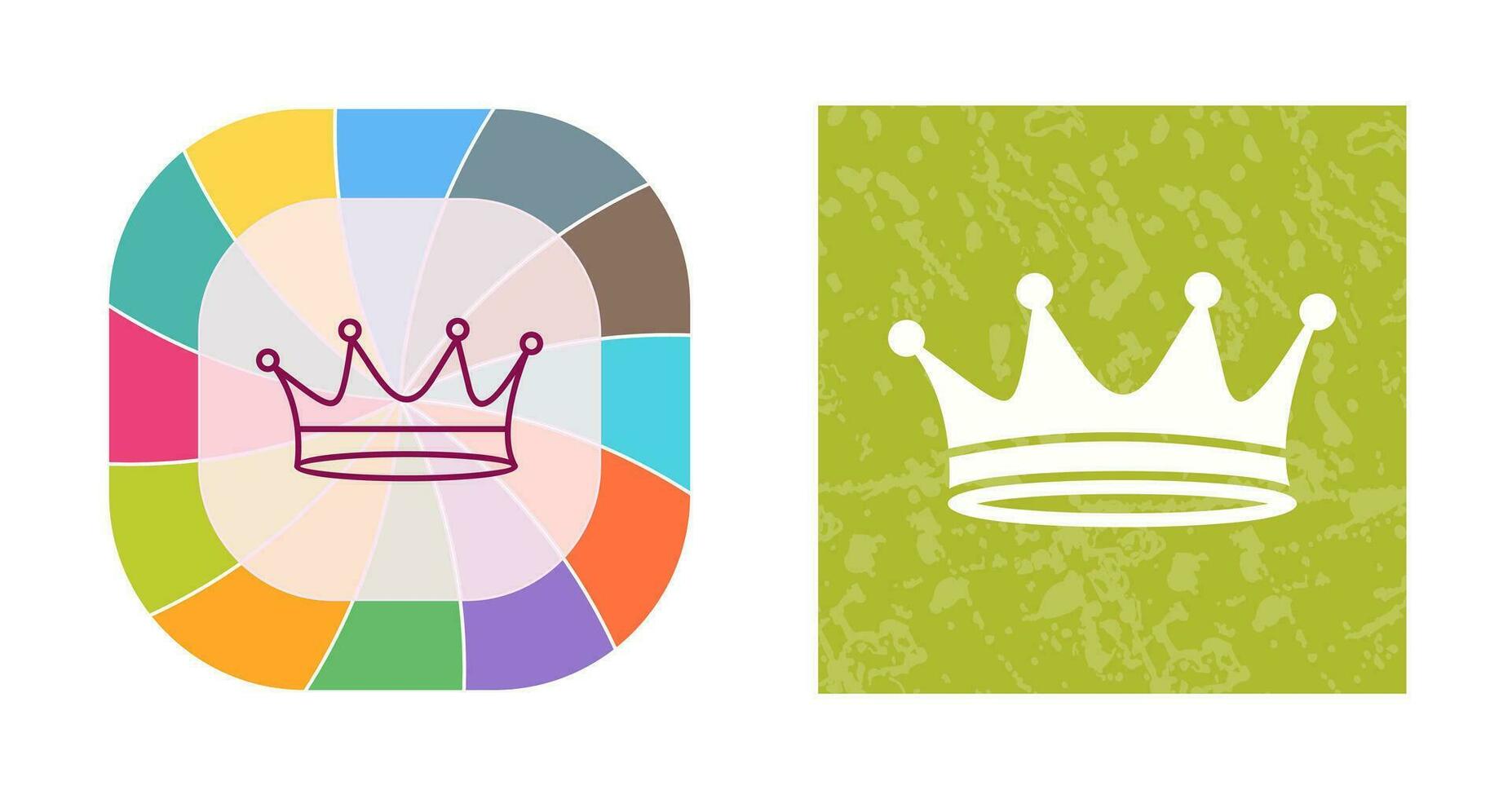 King Crown Vector Icon