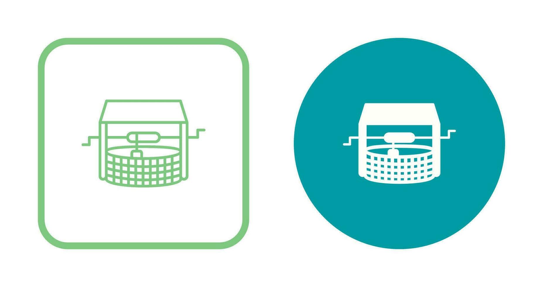 Water Well Vector Icon