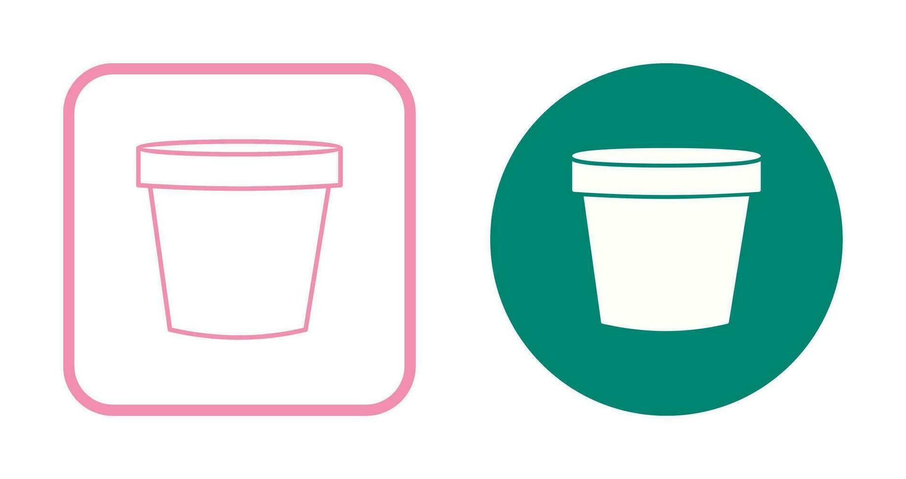 Plant Pot Vector Icon