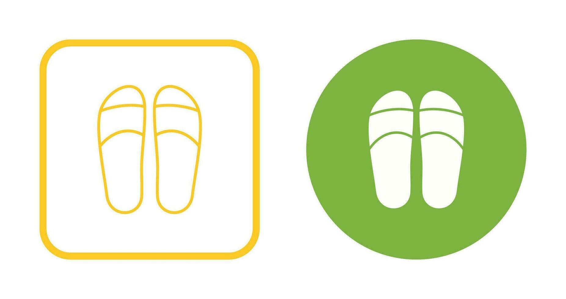 Slippers Vector Icon