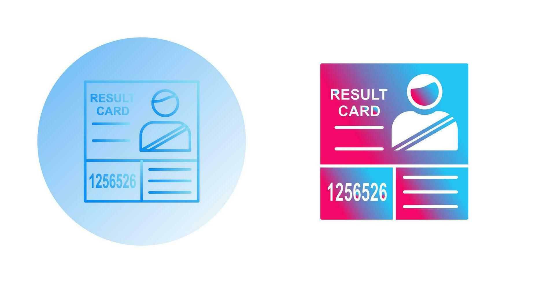 Candidate Results Vector Icon