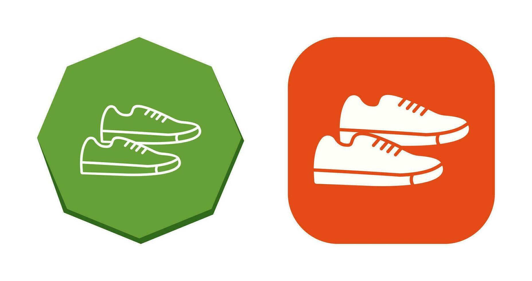 icono de vector de zapatillas