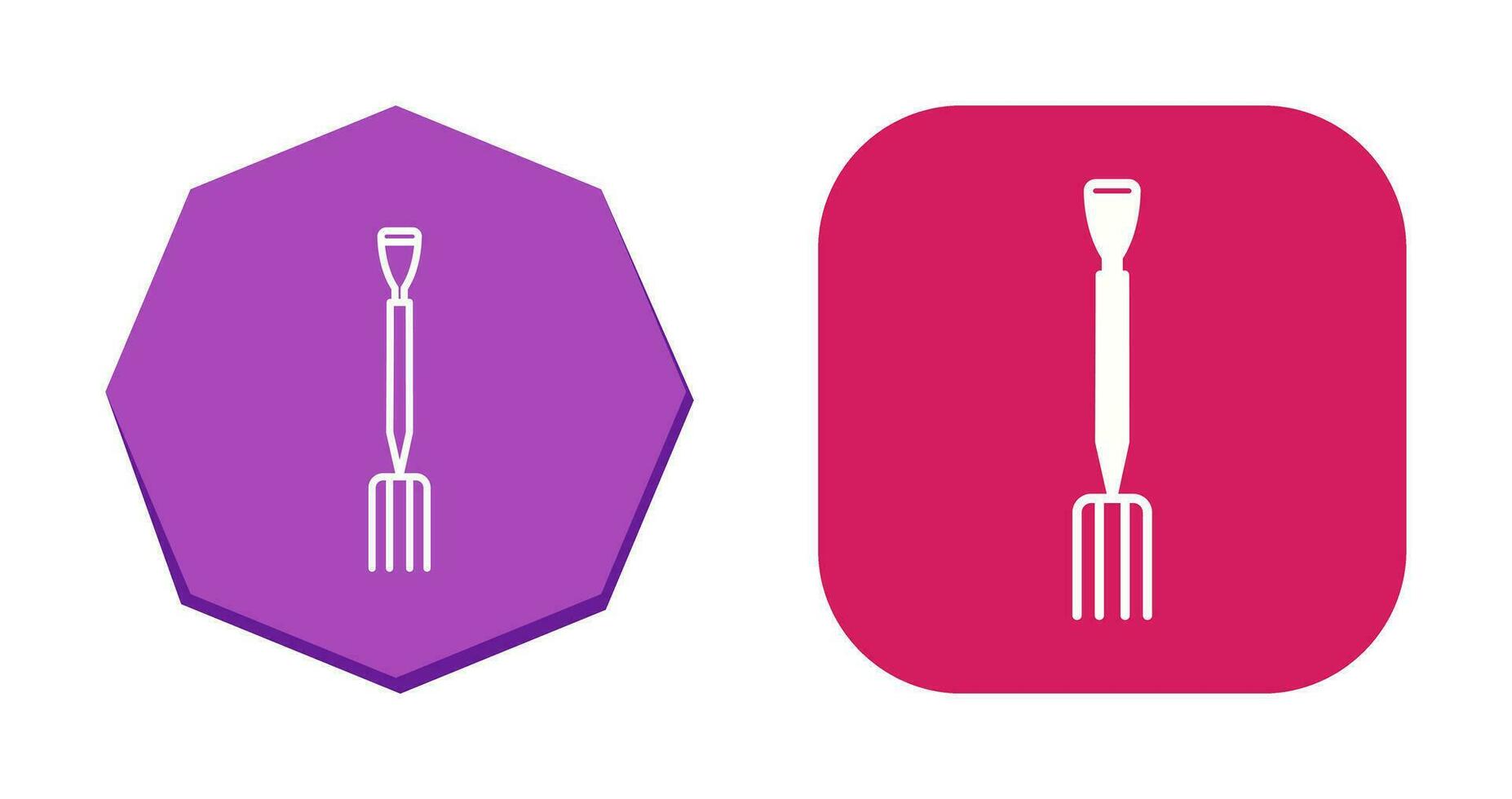 Gardening Fork Vector Icon