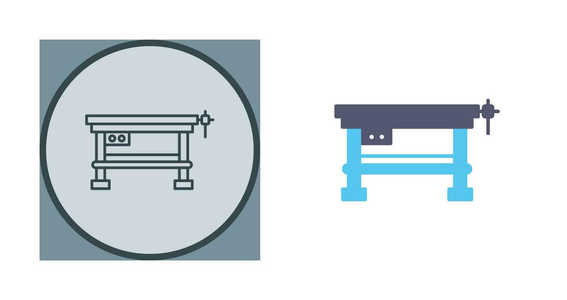 Work Bench Vector Icon