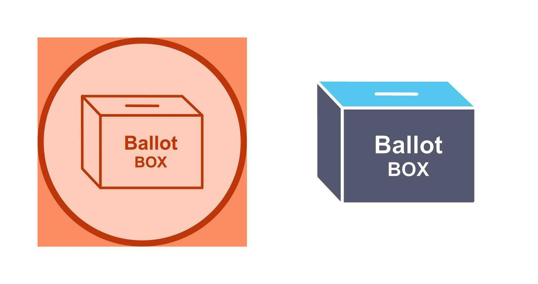 Ballot Box Vector Icon