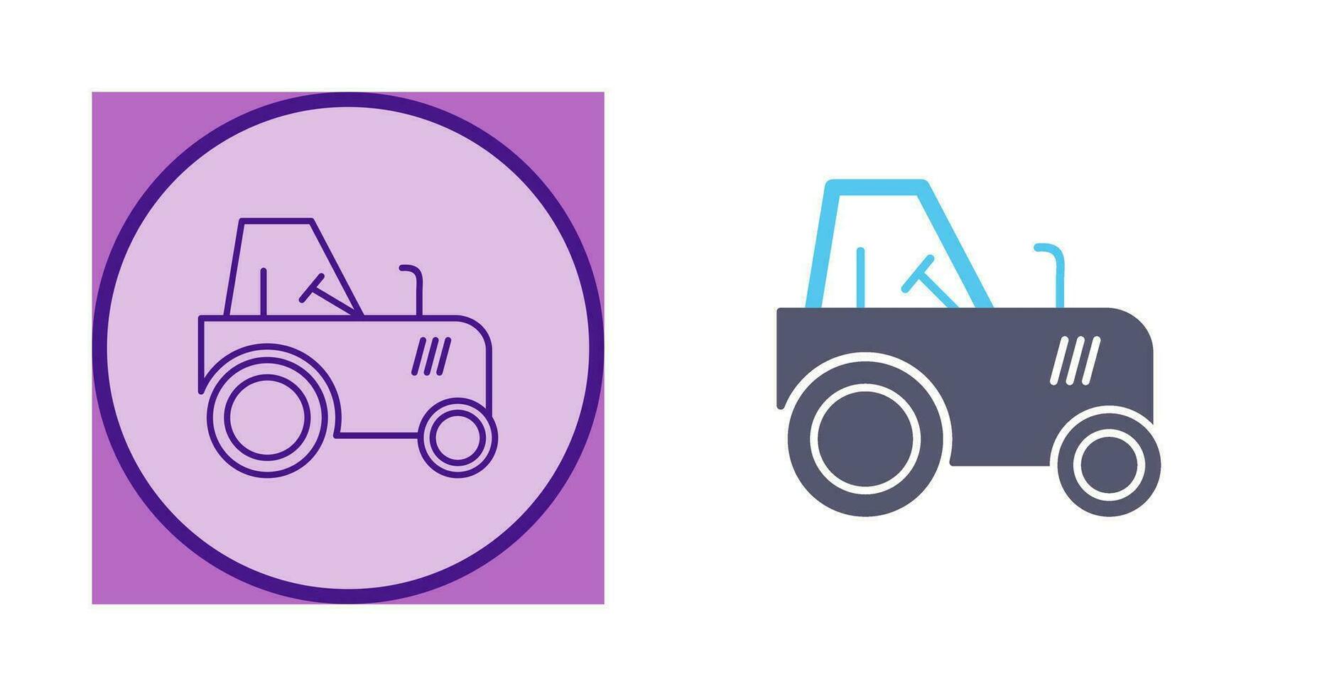 Tractor Vector Icon