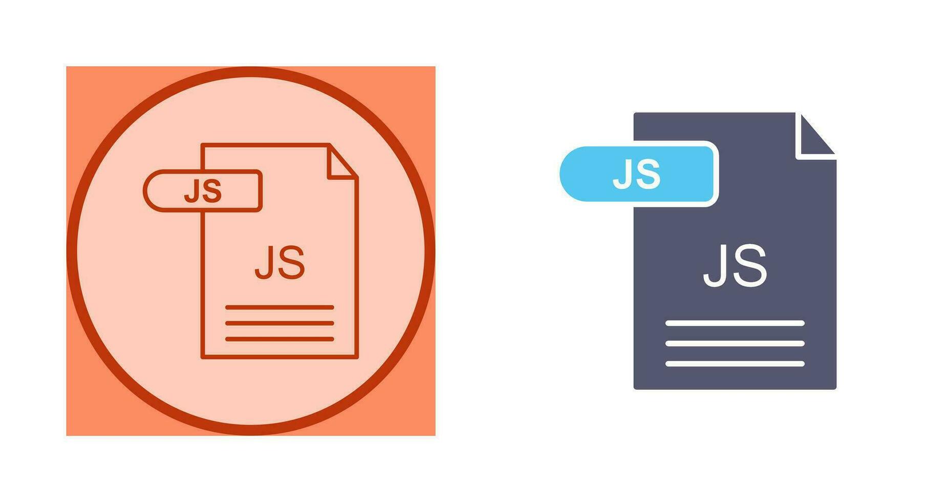 JS Vector Icon 33706228 Vector Art at Vecteezy