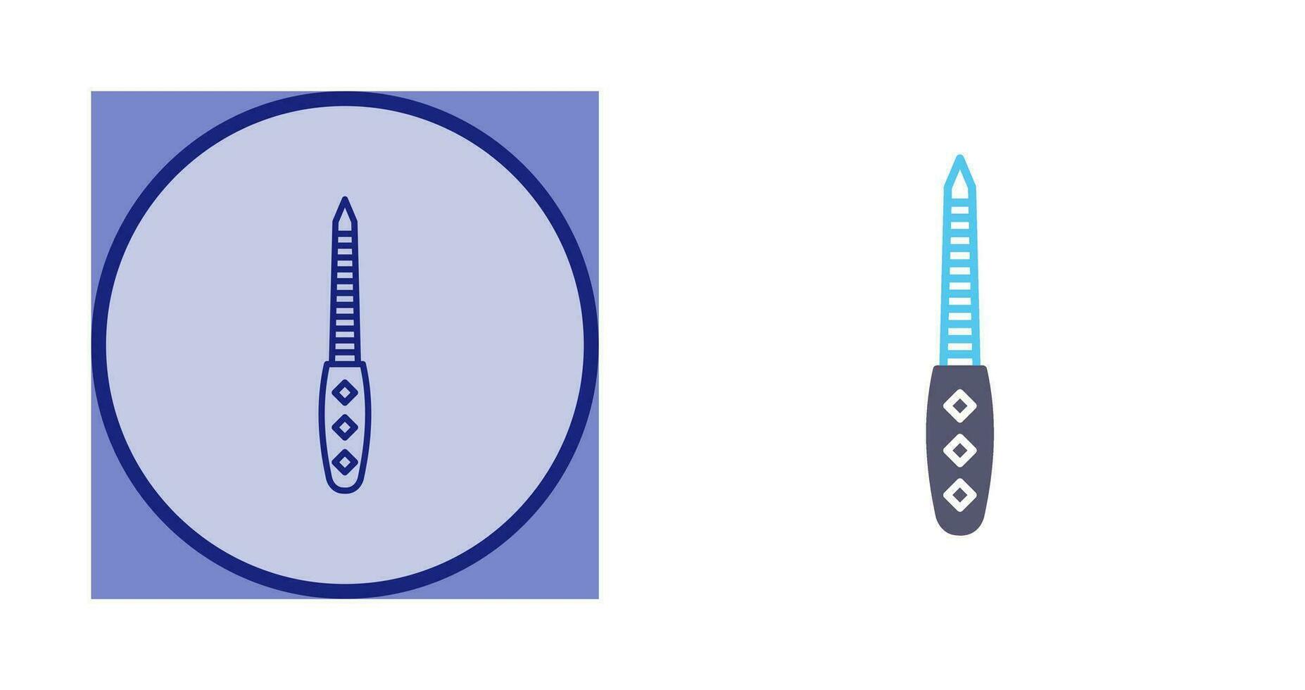 Nail File Vector Icon