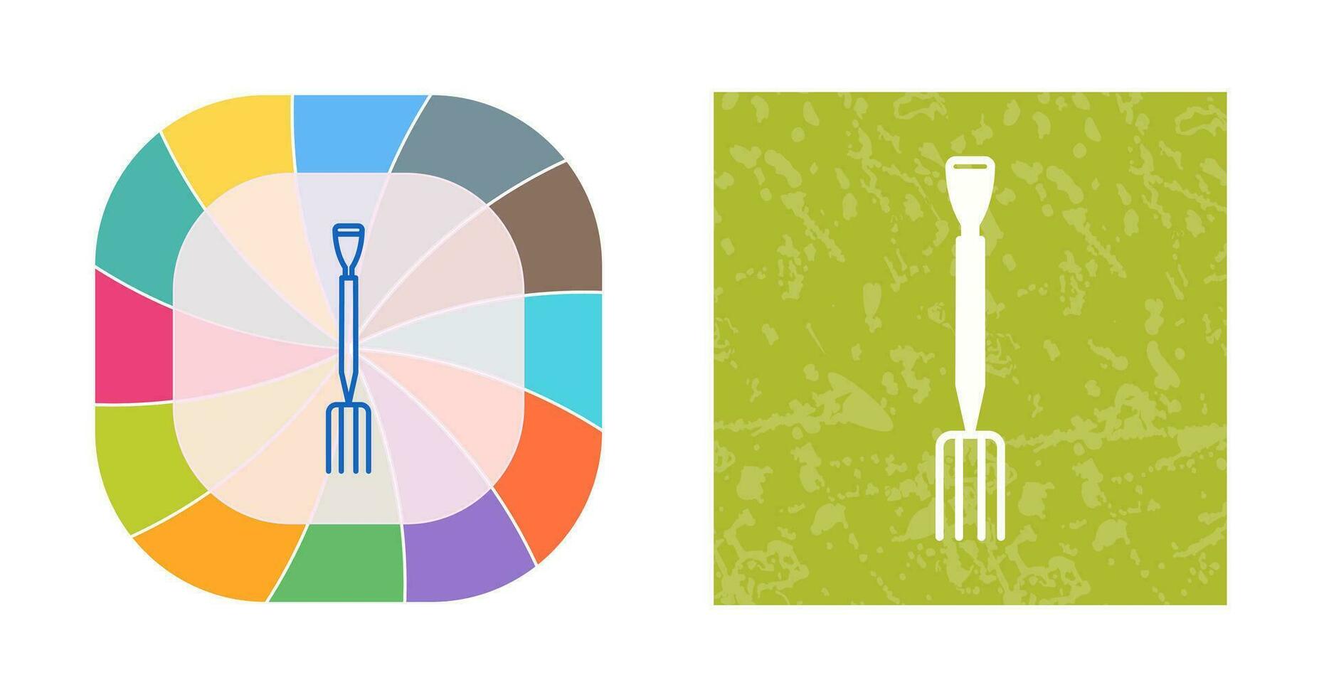 Gardening Fork Vector Icon