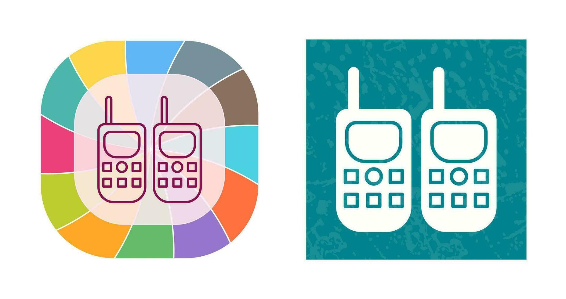 Walkie Talkie Vector Icon
