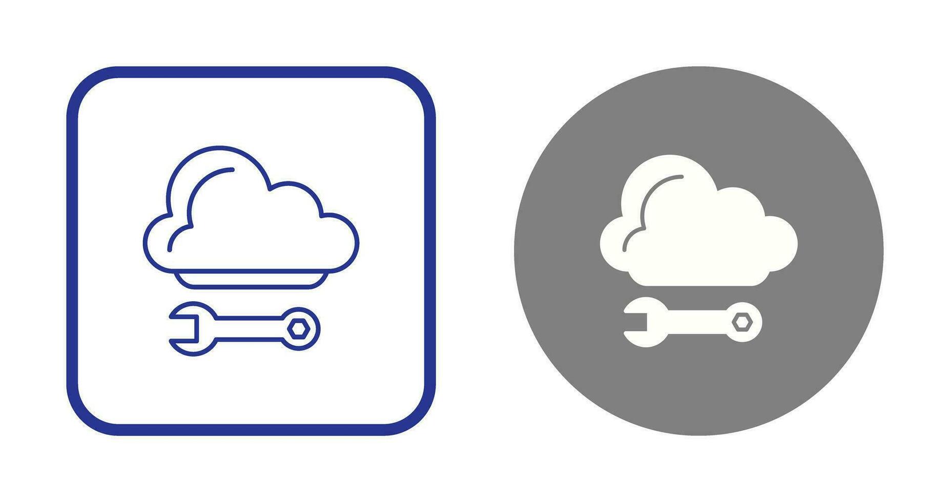 Cloud Computing Vector Icon