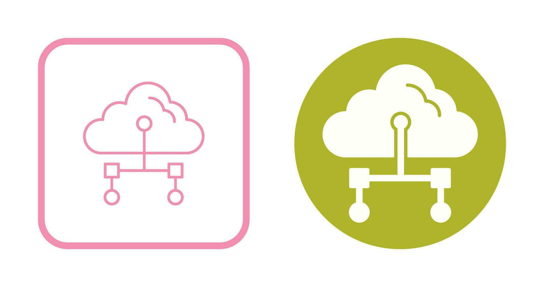 Internet Cloud Vector Icon