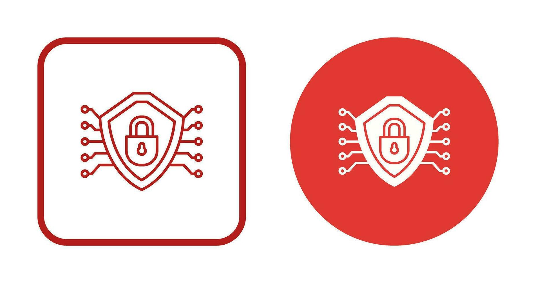 Cyber Security Vector Icon