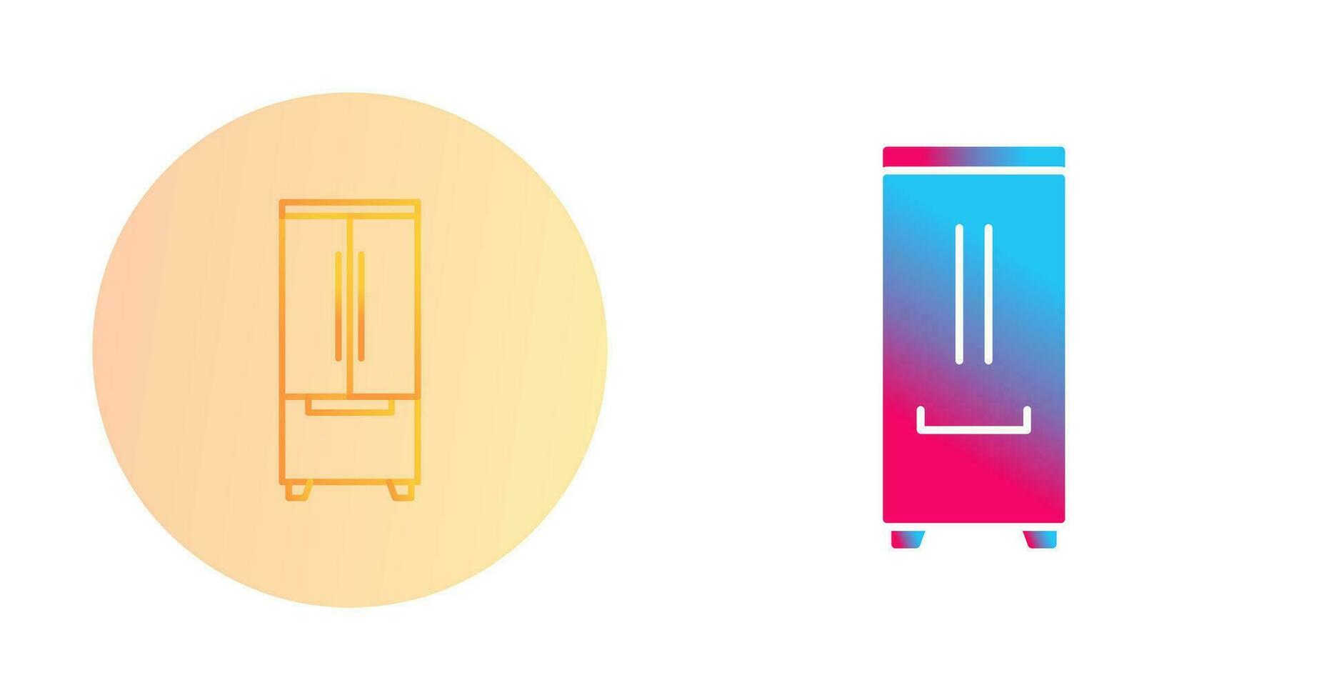 Refrigerator Vector Icon