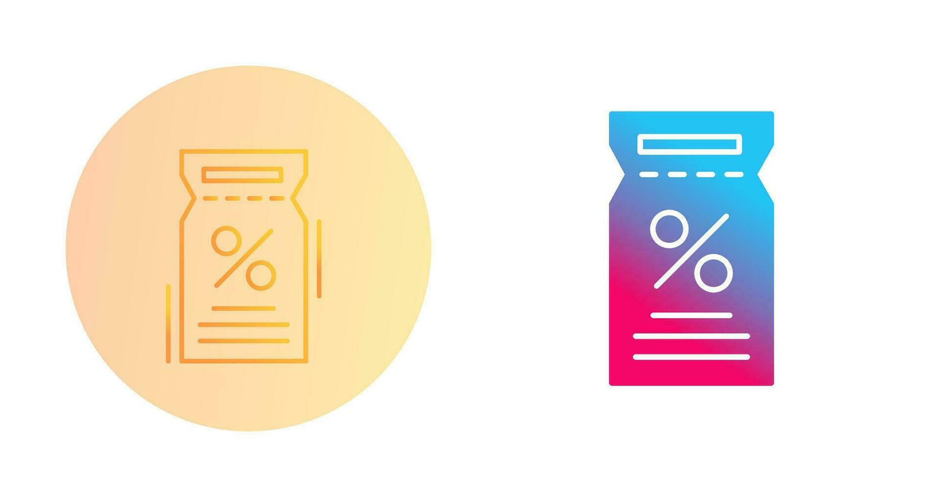Discount Voucher Vector Icon