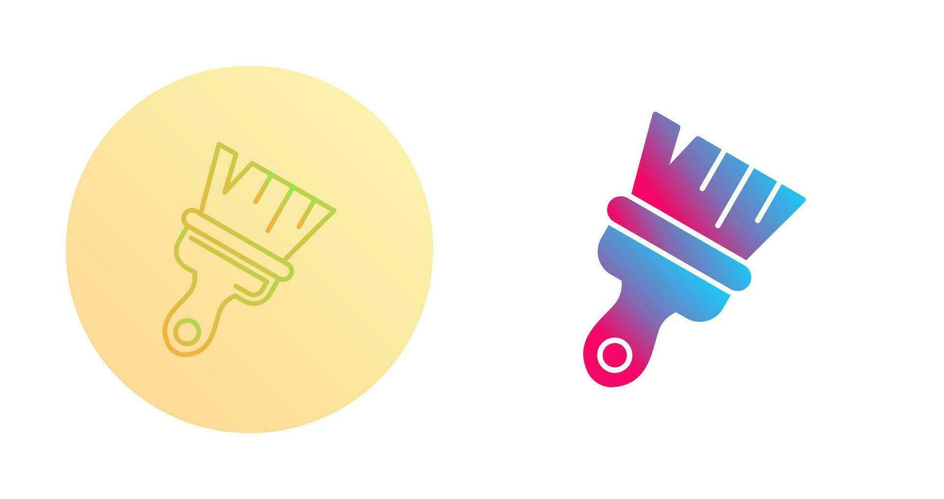 Paint Brush Vector Icon