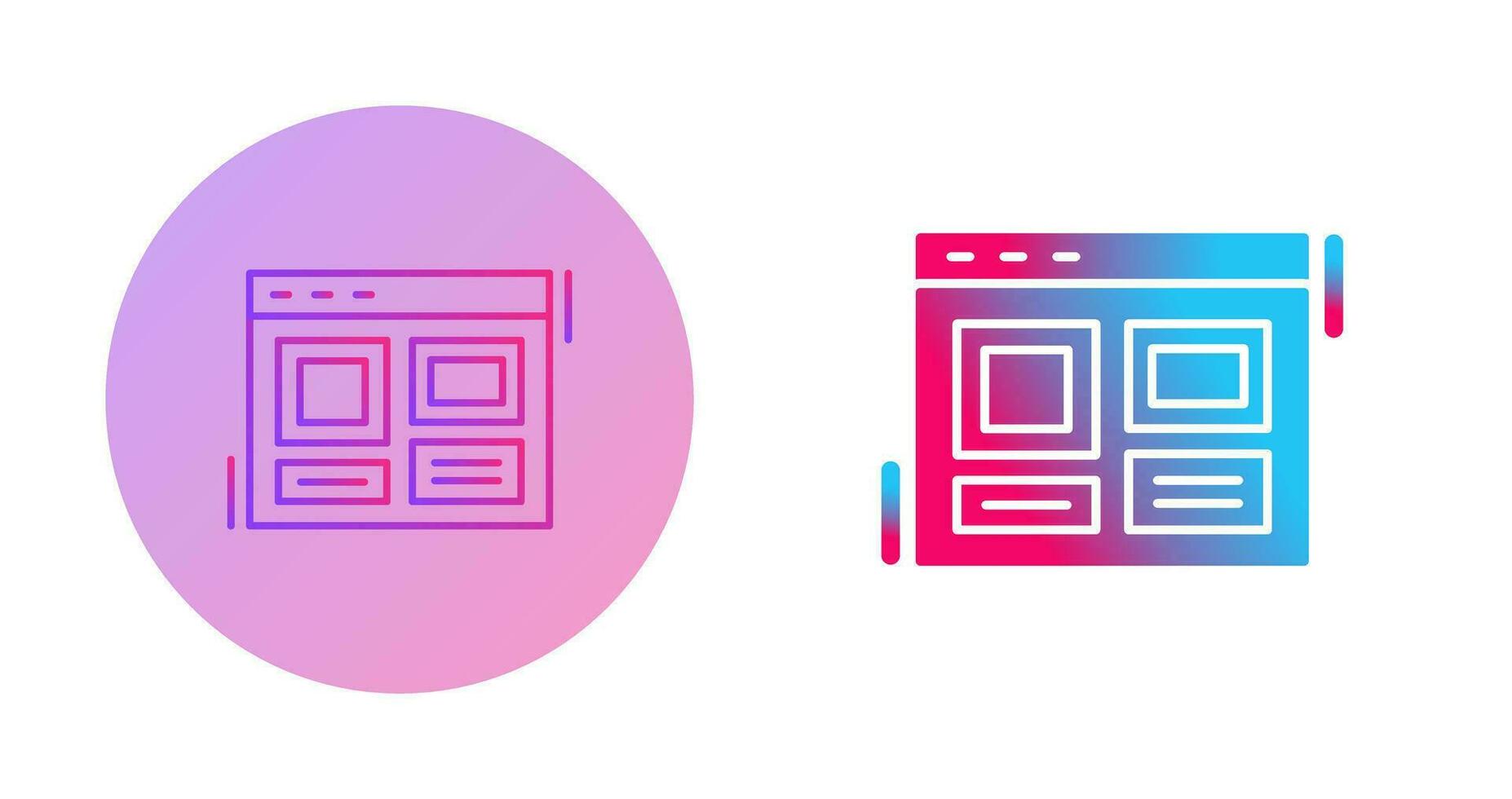 Layout Vector Icon