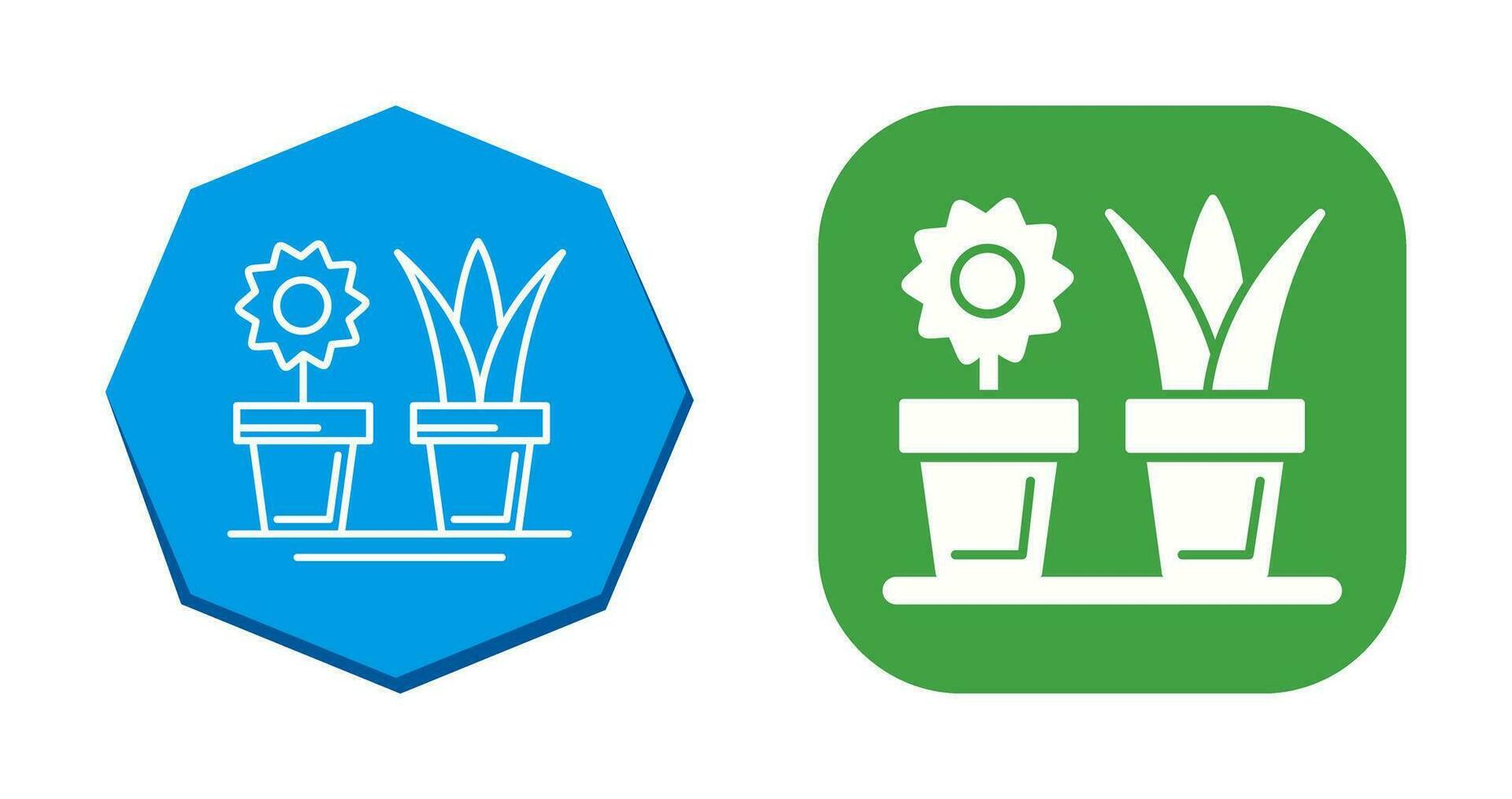 icono de vector de plantas de casa