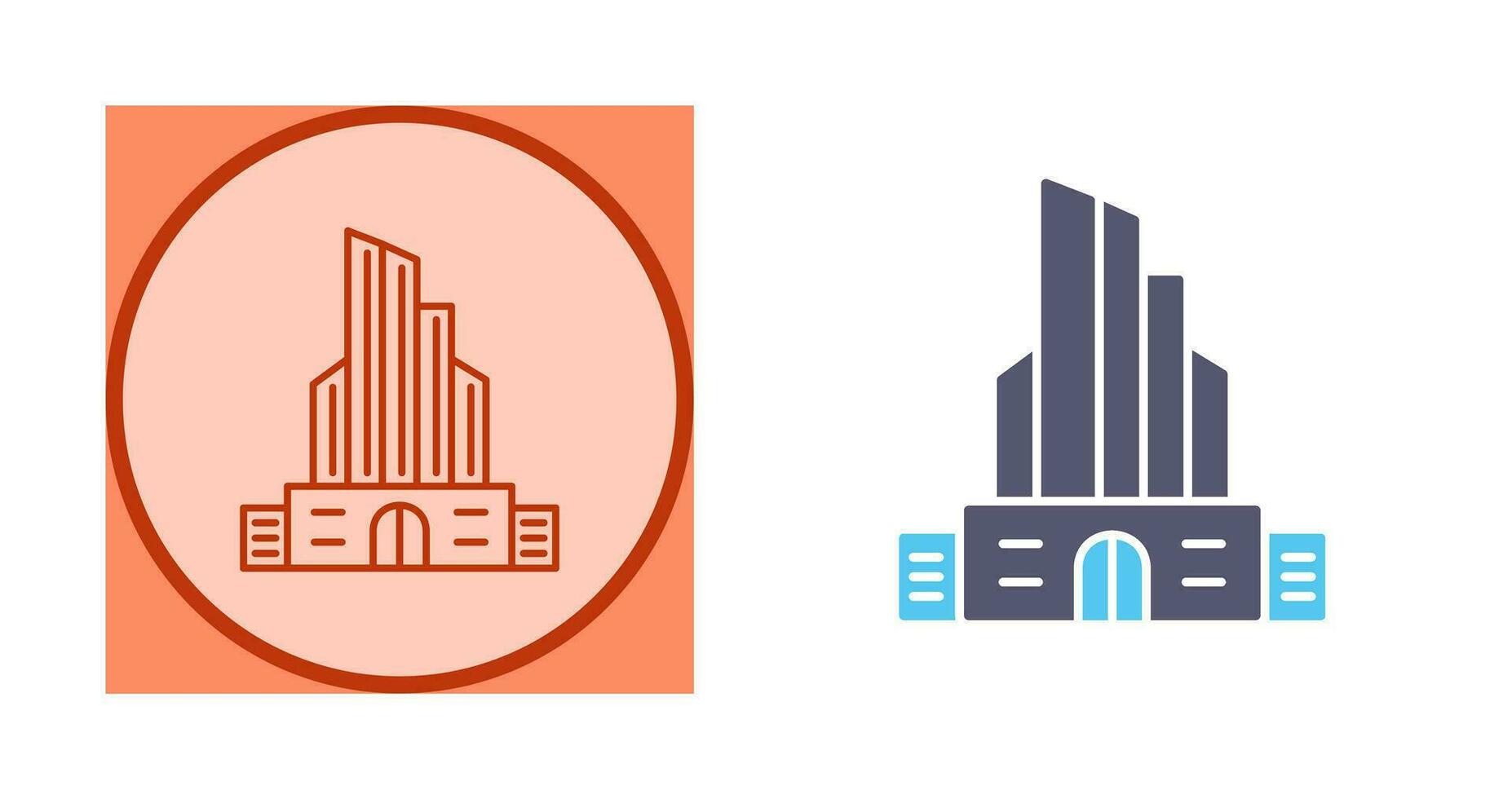 Office Building Vector Icon