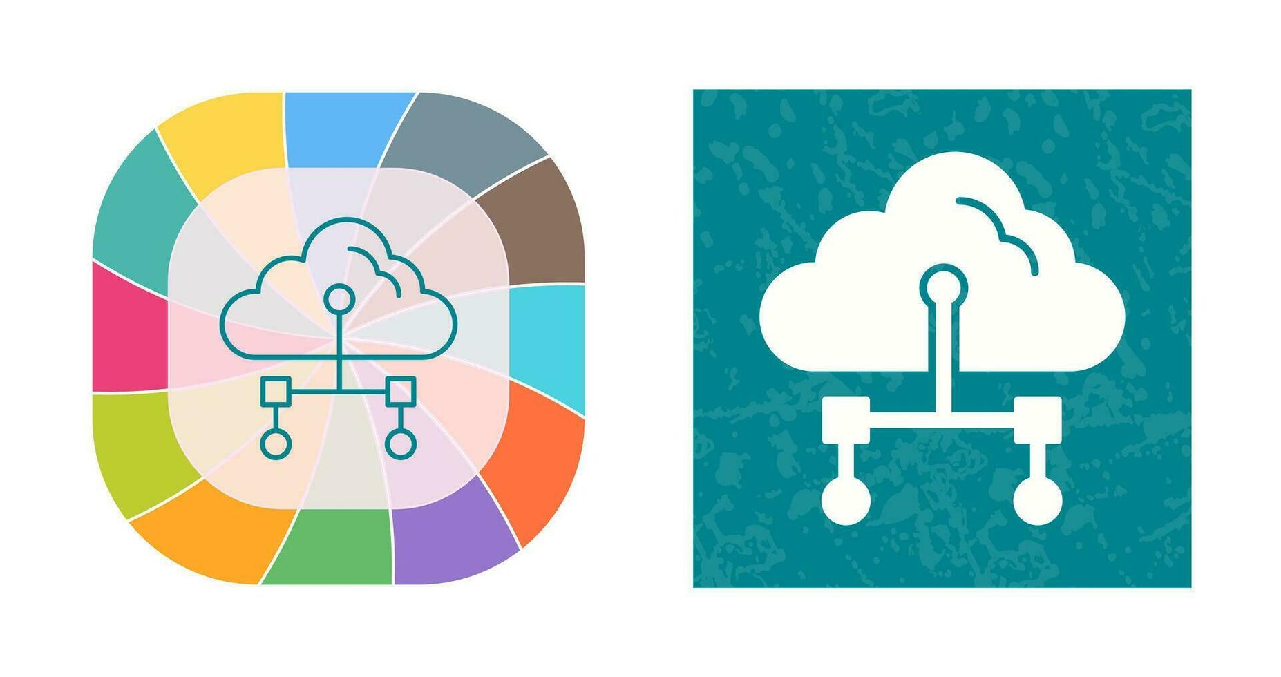 Internet Cloud Vector Icon